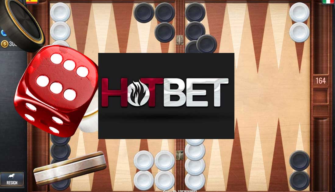 تخته نرد در سایت شرط بندی هات بت (Hotbet)